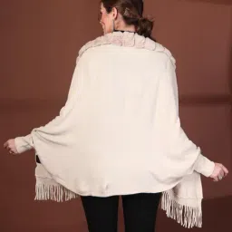 Mafadeny Fawn Regular Fit Poncho image 2