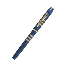 Cross CENTURY II Gold Plated Translucent Blue Fountain Pen (Blue), AT0086-155MF image 4