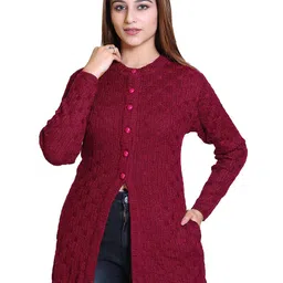 Varenyam Women Longline Cardigan-image-53