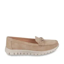 Metro Women's Beige Casual Loafers-picture-12