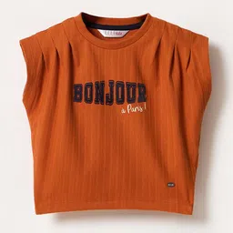 ELLE Girls Polyester Tshirts-image-91