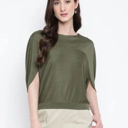 Latin Quarters Olive Regular Fit Top-picture-44