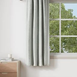 DDecor Grey Self Polyester 5 ft Window Curtain-picture-9