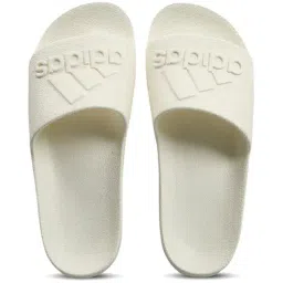 Adidas Men's ADILETTE AQUA Off White Slides-image-37