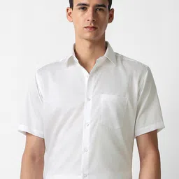 Van Heusen Cotton Spread Collar Formal Shirt-picture-30