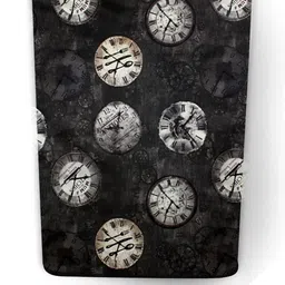 The Furnishing Tree Washing Machine Cover Analog Pattern Black Compatible for Whirlpool 7.5 Kg Full image 2