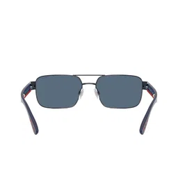 POLO RALPH LAUREN Men UV Protected Blue Lens Rectangle Sunglasses - 0PH316194368058 image 4