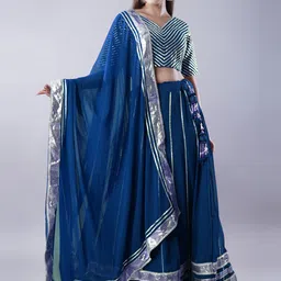 Utsav Fashion Embellished Ready to Wear Lehenga & Blouse With Dupatta image 2