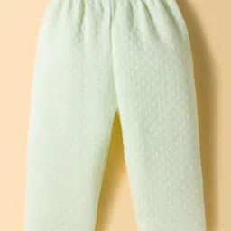 Tango Knit Full Sleeves Winter Wear Top & Pant Set With Floral Print - Mint image 5