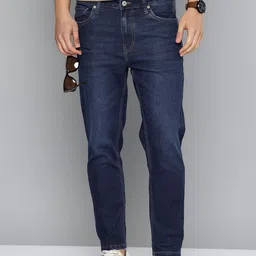 Flying Machine Men Mankle Relax Tapered Fit Light Fade Stretchable Jeans-picture-20