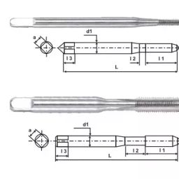 MIRANDA TOOLS Straight Flute Hand Tap (Size 16 x 1 mm), 161003A-picture-19