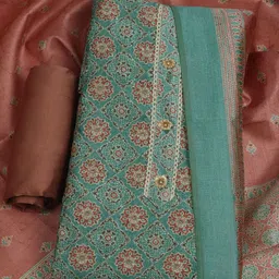 Meena Bazaar Printed Unstitched Dress Material-picture-36