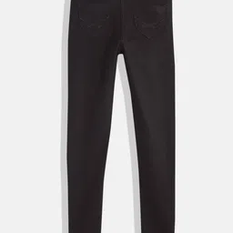 u.s. polo assn. kids U S Polo Assn Kids Girls Black Skinny Fit Super Stretch Jeans image 2