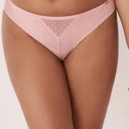 La Vie En Rose Pink Lace Work Panty-picture-22
