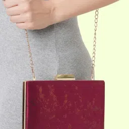 Lavie Red Synthetic Clutch-picture-34