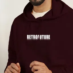 NOBERO Men Oversized Hooded Sweatshirt image 4