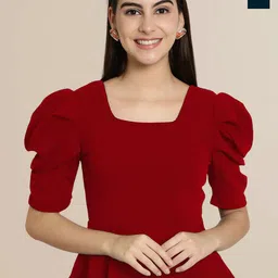 Tromko Puff Sleeve Top-picture-39