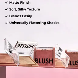 LAMEL Blush Cheek Color 3.8 g - Plum 408 image 4