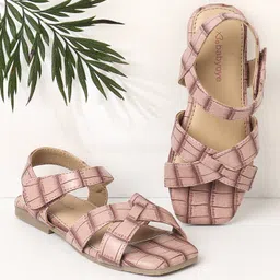 Babyoye Sandals with Velcro Closure - Light Pink-picture-10