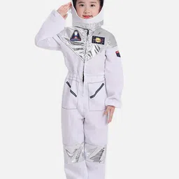 Little Surprise Box LLP Kids White Space Astronaut Halloween Costume Dress Up-picture-49