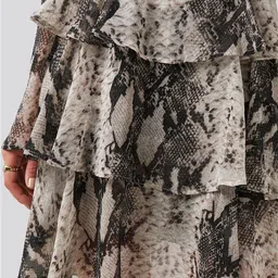 CORSICA Printed Fit & Flare Mini Dress image 2