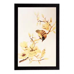 eCraftIndia Multicoloured Botanical Matt UV Framed Wall Art-image-18