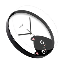 Random Multicolor Plastic Round Wall Clock image 5