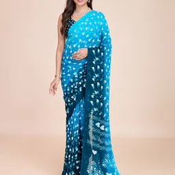 HERE&NOW Printed Ready to Wear Saree-picture-20