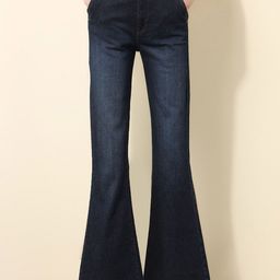 U.S. Polo Assn. Women Women Flared High-Rise Light Fade Stretchable Jeans-picture-6