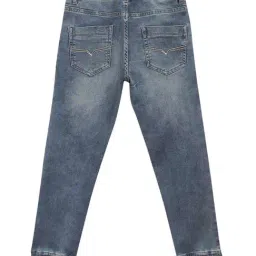 Cantabil Kids Blue Regular Fit Joggers image 2