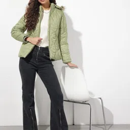 The Roadster Life Co. Hooded Quilted Jacket image 4