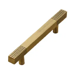 DECORE 116 450 mm Aluminium Black and Gold Finish Door Pull Handle-picture-23