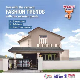 Magic Paints 1008 Anti-fungal & Anti-Algae MAGIC CEM Plus Cement Paint 25 Kg, Pale Rose image 2