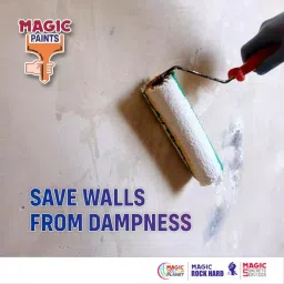 Magic Paints 1008 Anti-fungal & Anti-Algae MAGIC CEM Plus Cement Paint 25 Kg, Frost Green image 3