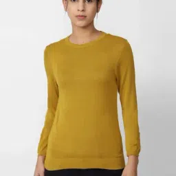 Van Heusen Yellow Regular Fit Top-picture-32