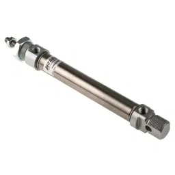 RS PRO Pneumatic Roundline Cylinder-20mm Bore, 100mm Stroke, ISO 6432 Series, Double Acting,3043577-image-23