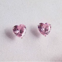 Palmonas 925 Sterling Silver Lustra Petal Waterproof & Anti Tarnish Studs For Women -Pink-picture-10
