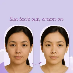 GLAMVEDA De-Tan Face Cream Enriched with Kojic Acid - 100 g image 5