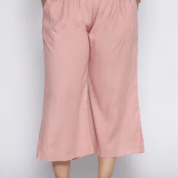 LetsDressUp Straight Fit ethnic solid Palazzos-picture-12