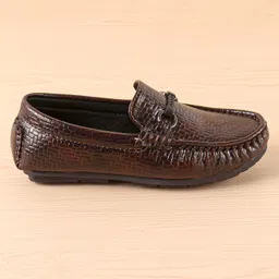 Pine Kids Slip OnLoafer Shoes -Brown image 4
