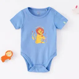 Ed-a-Mamma Baby Blue Printed Bodysuit-image-28