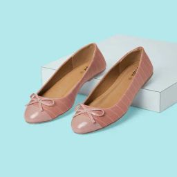 People by Pantaloons Women's Nude Pink Flat Ballets-picture-47