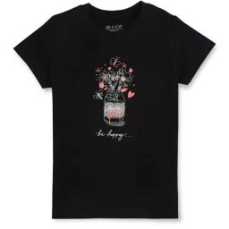 Gini & Jony Kids Black Printed Top-picture-19