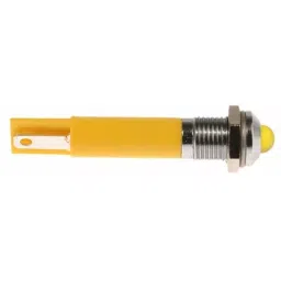 RS PRO Yellow Panel Mount Indicator 230V AC, Mounting Hole Size 8 mm, Termination Type , Model No 204287 image 4