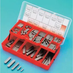 RS PRO 20 x 6 x 6mm Steel Feather Key Model No 3024144 Pack of 10 Pcs image 3