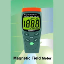 Metravi Magnetic Field EMF ELF Meter Green, EMF-823 image 3