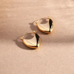 Palmonas Golden Dagger Drop Earrings-image-56