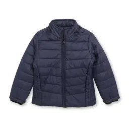 Cantabil Kids Navy Quilted Full Sleeves Jacket-image-22