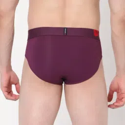 UnderJeans by Spykar Multicolor Briefs (Pack of 3) image 2