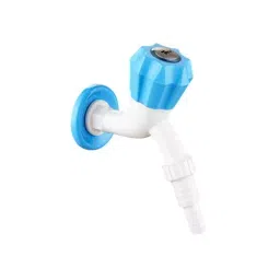 TRIJAL Angel Plus Bib Cock Nozzle with Flange White, Blue, AGP-104 (Pack of 48)-image-68